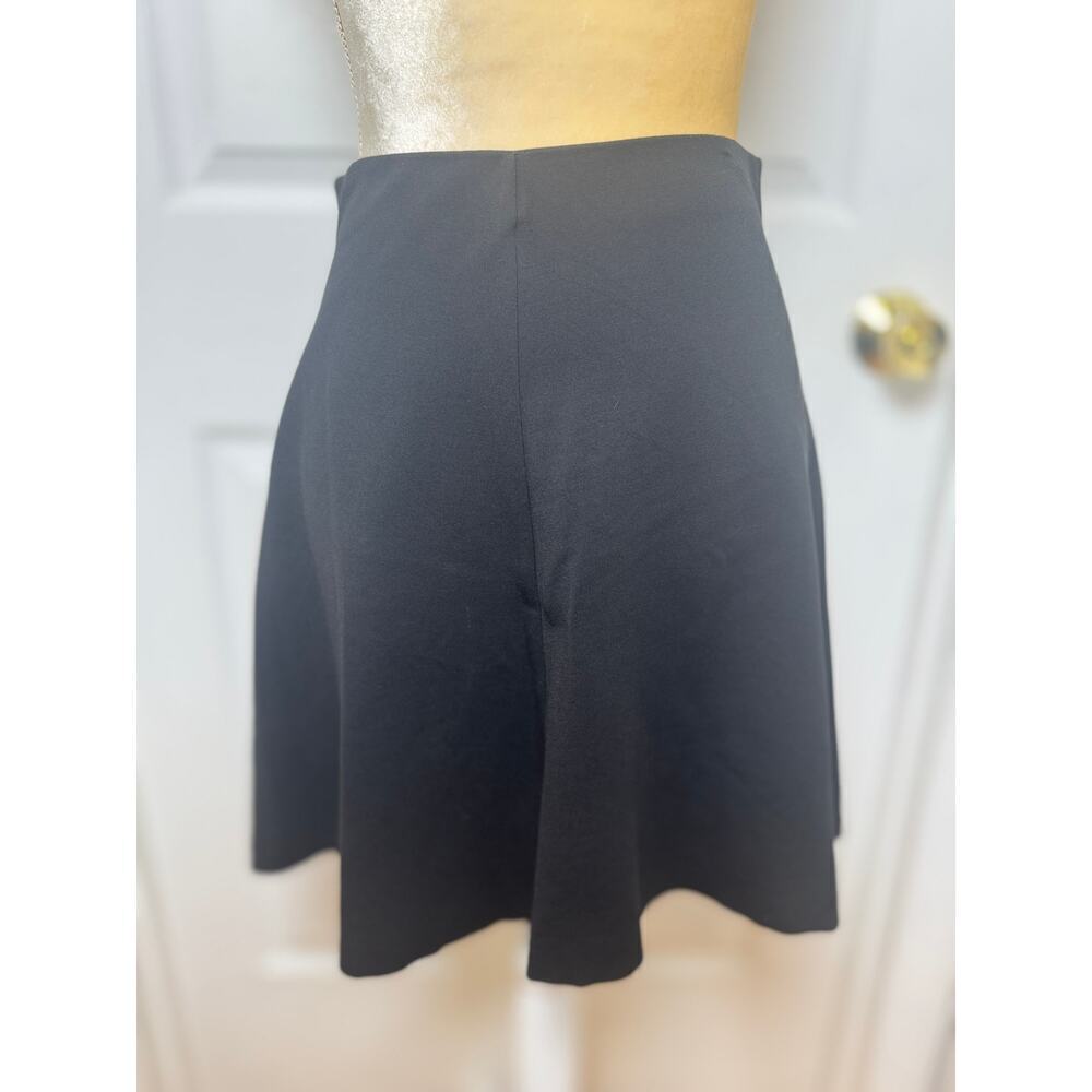 Velvet by Graham & Spencer Black A-Line Mini Skirt - Size Small